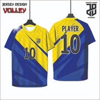 Kaos Jersey Volley  Desain Modern Bahan Embosh Premium Free Custom Nickname Dewasa Cowo Cewe&Anak Nyaman Dipakai