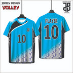 Kaos Jersey Volley  Desain Modern Bahan Embosh Premium Free Custom Nickname Dewasa Cowo Cewe&Anak Nyaman Dipakai