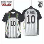 Kaos Jersey Voli/Volley  Desain Modern Bahan Embosh Premium Free Custom Nickname Dewasa Cowo Cewe&Anak Nyaman Dipakai (Copy)