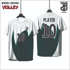 Kaos Jersey Voli/Volley  Desain Modern Bahan Embosh Premium Free Custom Nickname Dewasa Cowo Cewe&Anak Nyaman Dipakai (Copy)
