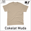 MAGNUS Baju Tshirt Kaos Polos pria wanita Lengan pendek 100% Katun combad 30s Premium Purple/UnguSeries (Copy)