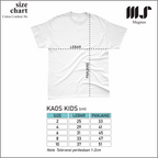 Baju Tshirt Kaos Polos Anak Kids perempuan & laki-laki Lengan pendek 100% Katun 30s Premium lembut