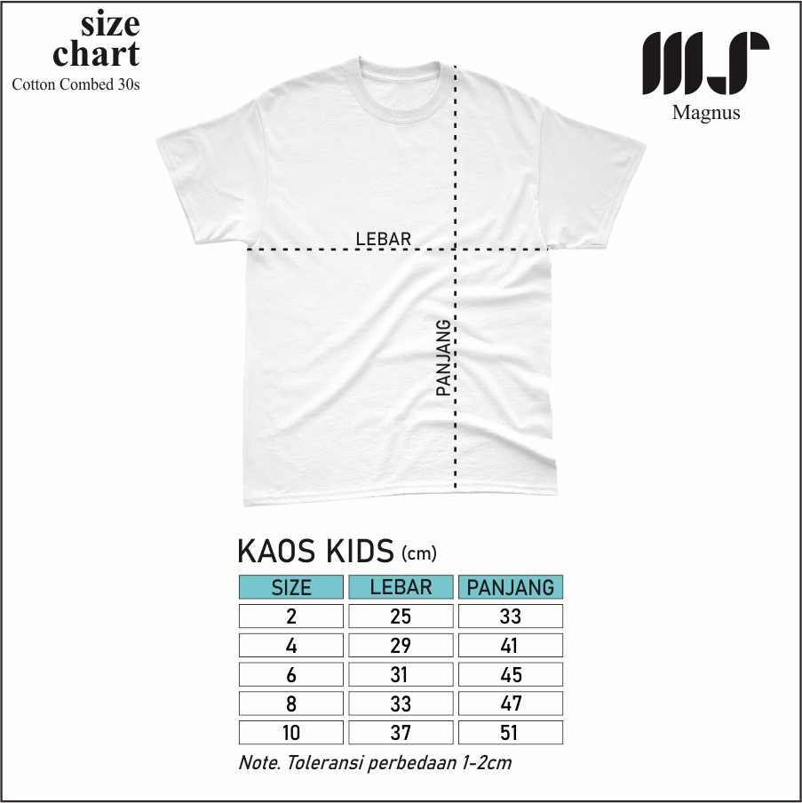 Baju Tshirt Kaos Polos Anak Kids perempuan & laki-laki Lengan pendek 100% Katun 30s Premium lembut