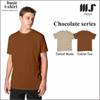 MAGNUS Baju Tshirt Kaos Polos pria wanita Lengan pendek 100% Katun combad 30s Premium Purple/UnguSeries (Copy)