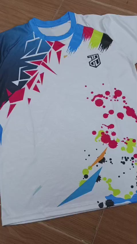 Kaos Jersey Badminton/Bulutangkis Dry Fit Premium Unisex Kids & Dewasa