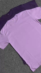 MAGNUS Baju Tshirt Kaos Polos pria wanita Lengan pendek 100% Katun combad 30s Premium Purple/UnguSeries