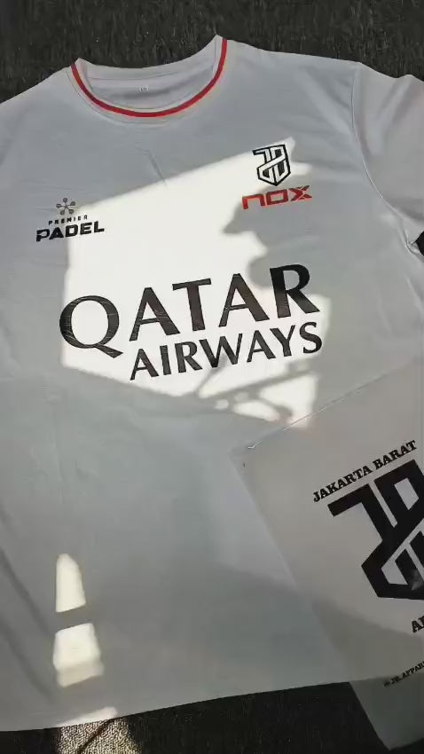 Jersey Padel Dry Fit Premium Tapia Pria & Wanita Dewasa Kids