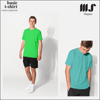 MAGNUS - Green Hijau Series Baju Tshirt Kaos Polos pria wanita dewasa Kids Anak Lengan pendek 100% Katun 30s Premium 25 warna (Copy) (Copy)